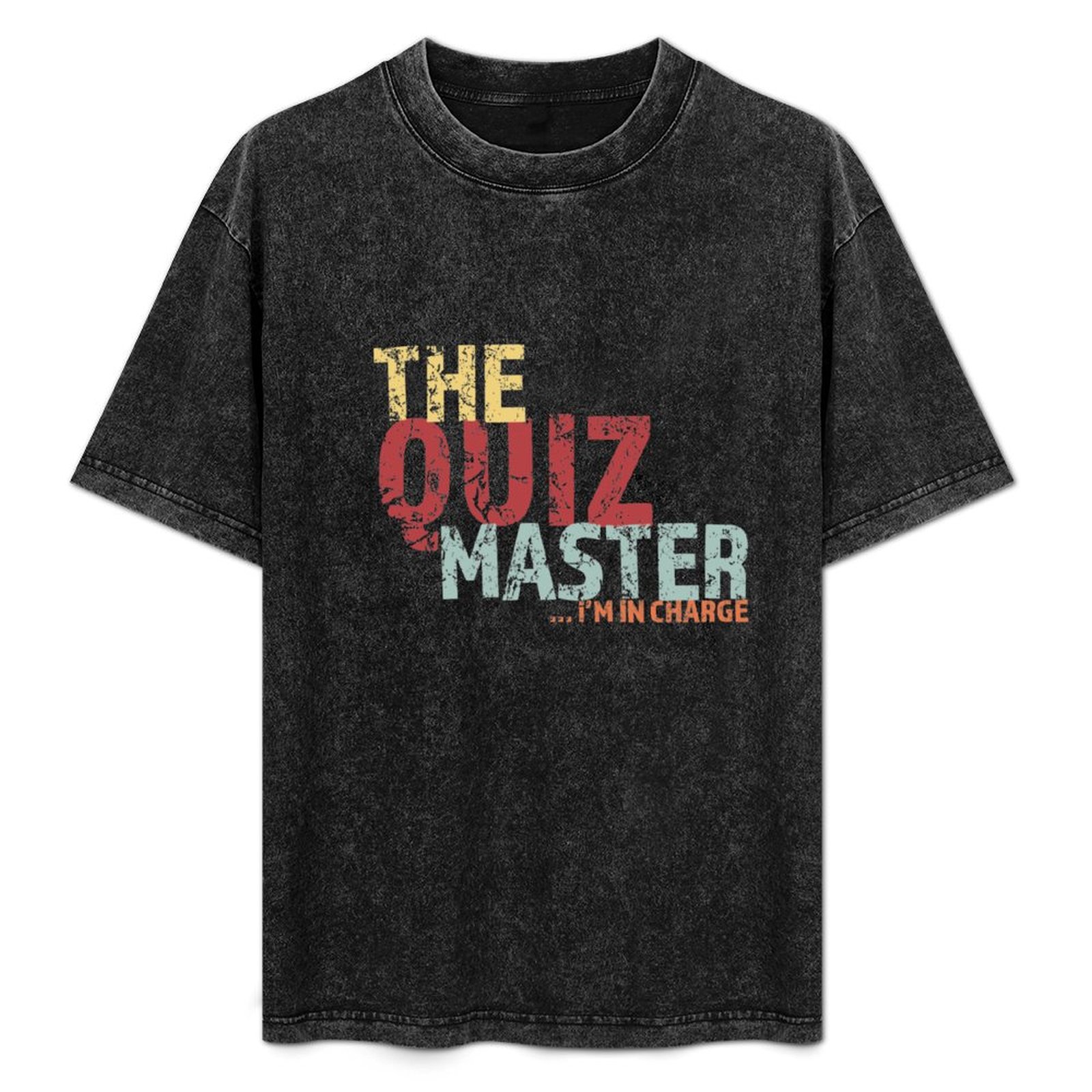 Men'S Fashion Quiz - Quiz master Pub Quiz Team T-Shirt