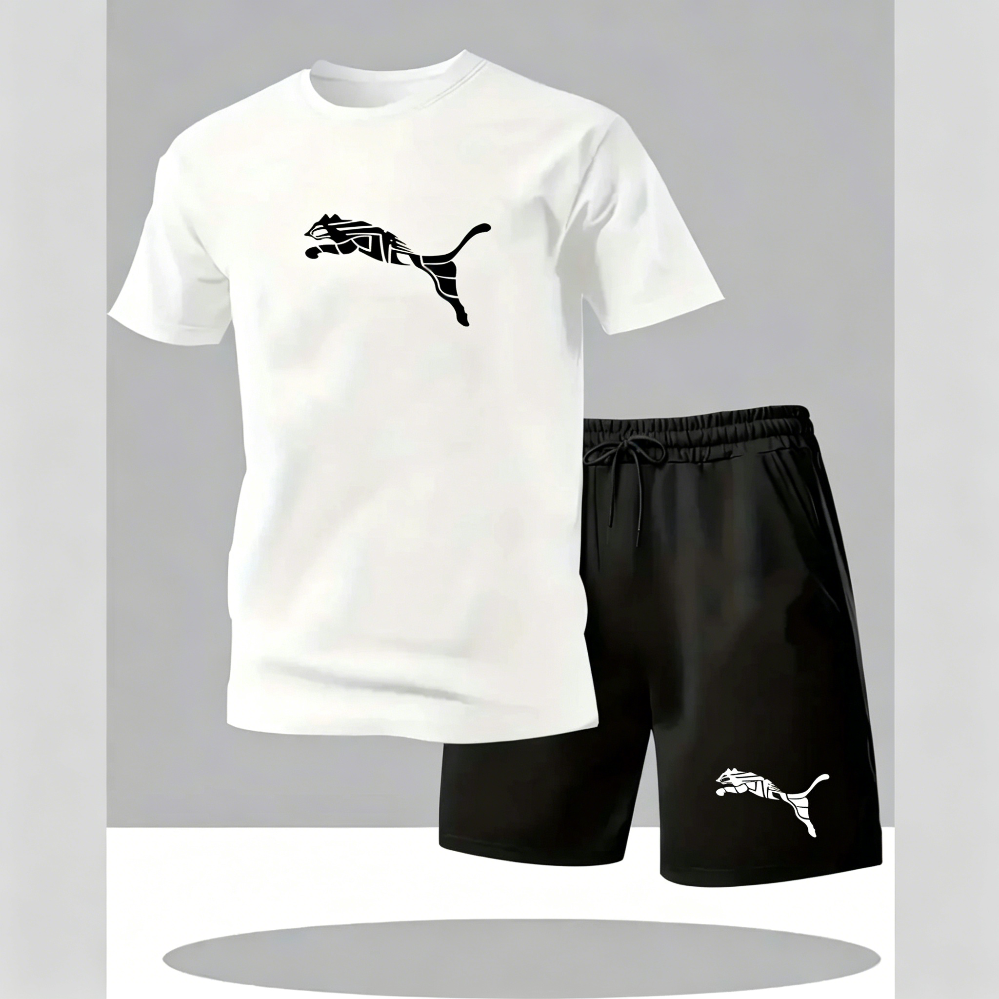 Men'S Fashion Undershirt - 2026 Summer Outdoor Sports Set Men's
