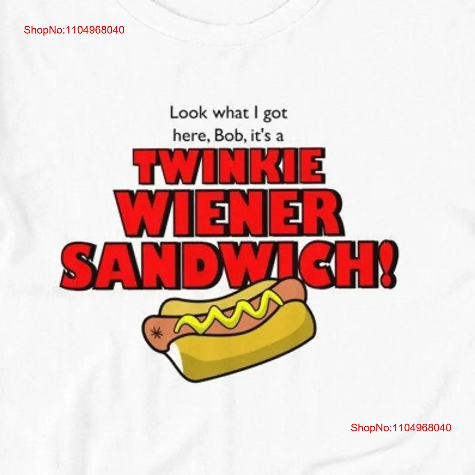 Mens Fashion In 1980S - Twinkie Wiener Sandwich T Shirt Weird