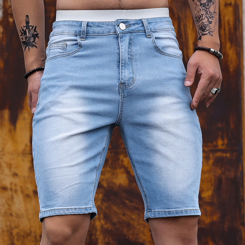 Men'S Fashion Linen Pants - 2026 Mens Stretch Denim Shorts Summer