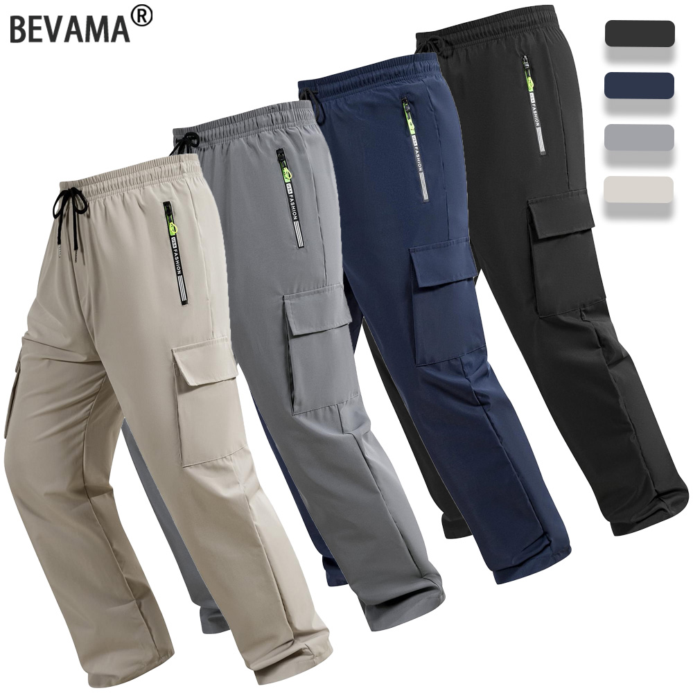 Jogger Sweatpants Men - Spring Autumn Men's Cargo Pants Solid
