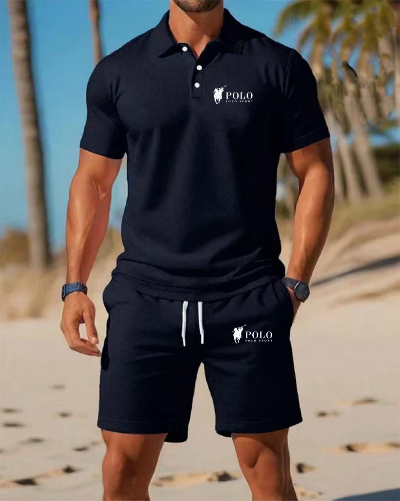 Men'S Fashion Polo - Summer Men's High-End Quick Drying Breathable