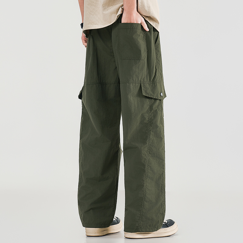 Jogger Sweatpants Men - Summer Men's Workwear Wide Leg Pants