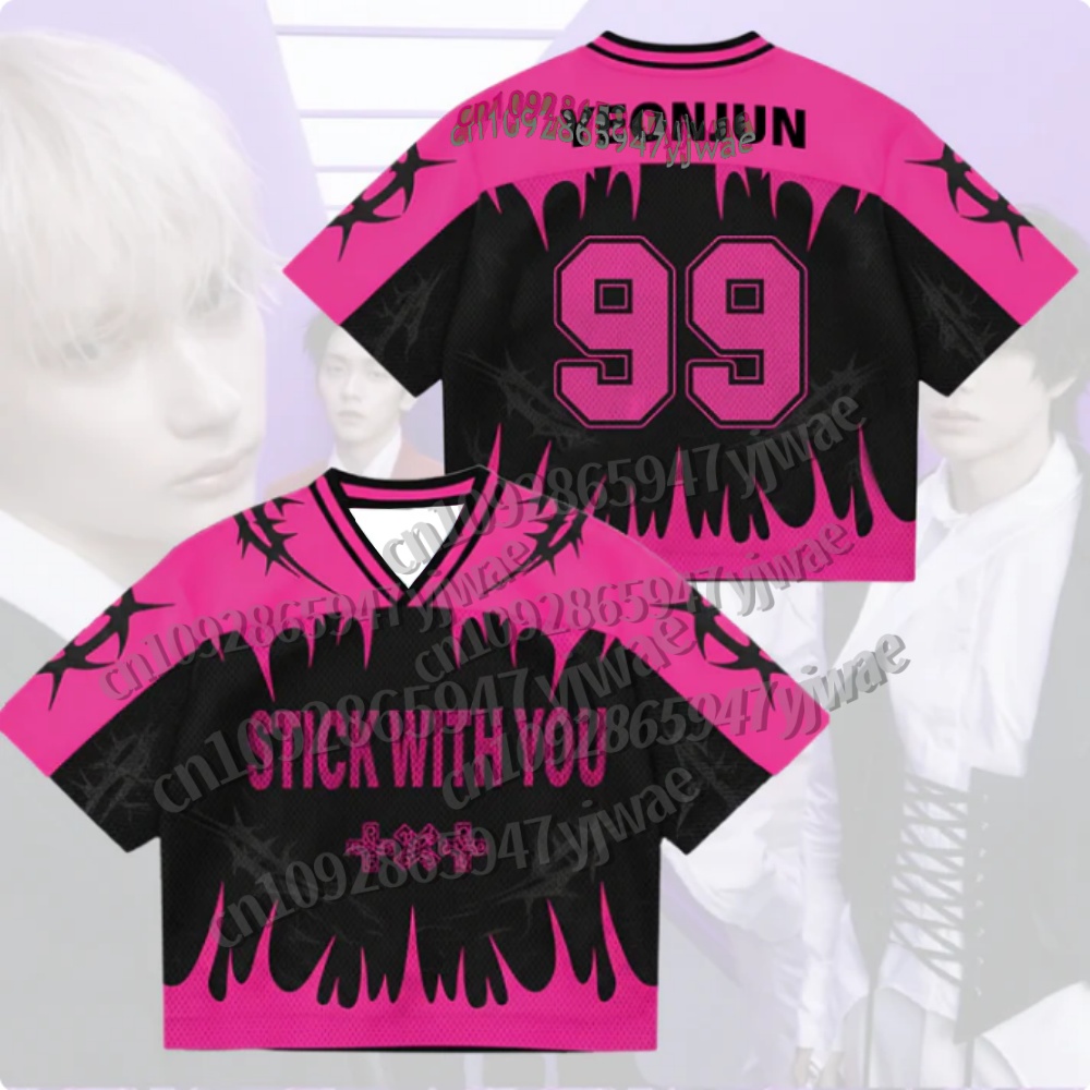 Men'S Fashion Undershirt - 26 Summer Men's&Women's Album TXT Jersey