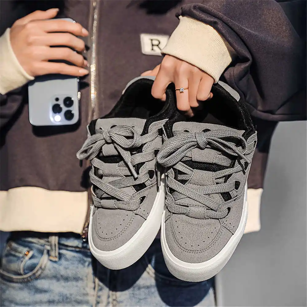 Men'S Fashion Over 40 - With Lacing Hiphop Women's School Shoes