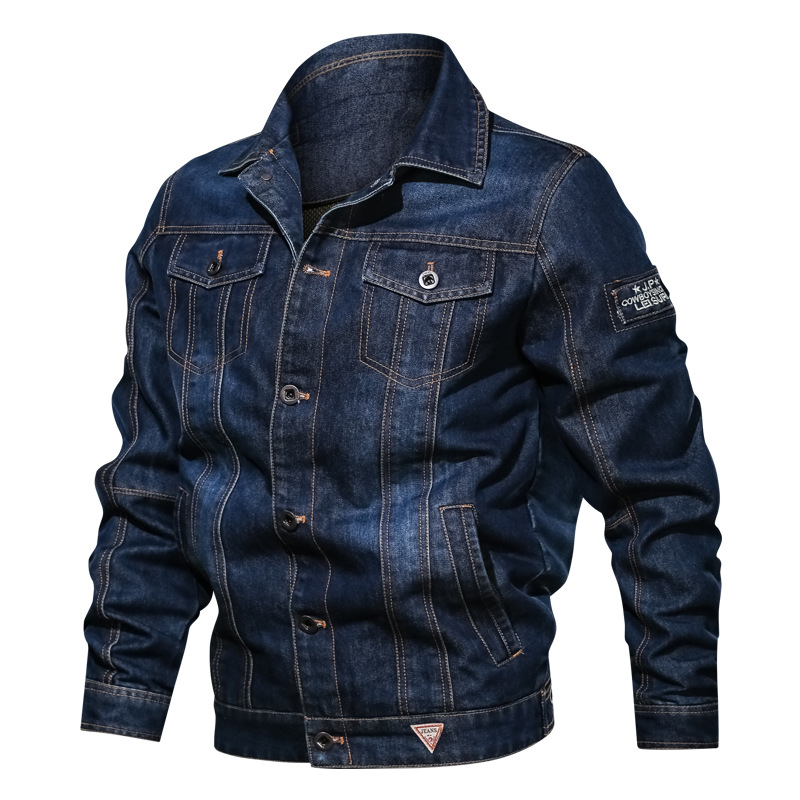 Mens Fashion Denim Jacket - New 2025 Casual Men's Denim Jacket