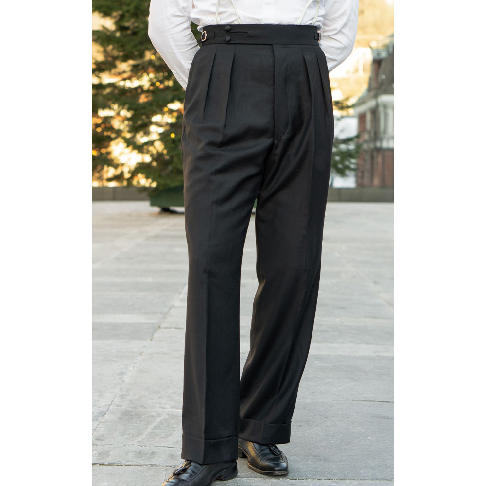 Formal Trouser Stretch - Mens Suit Pants Trousers Classic Solid