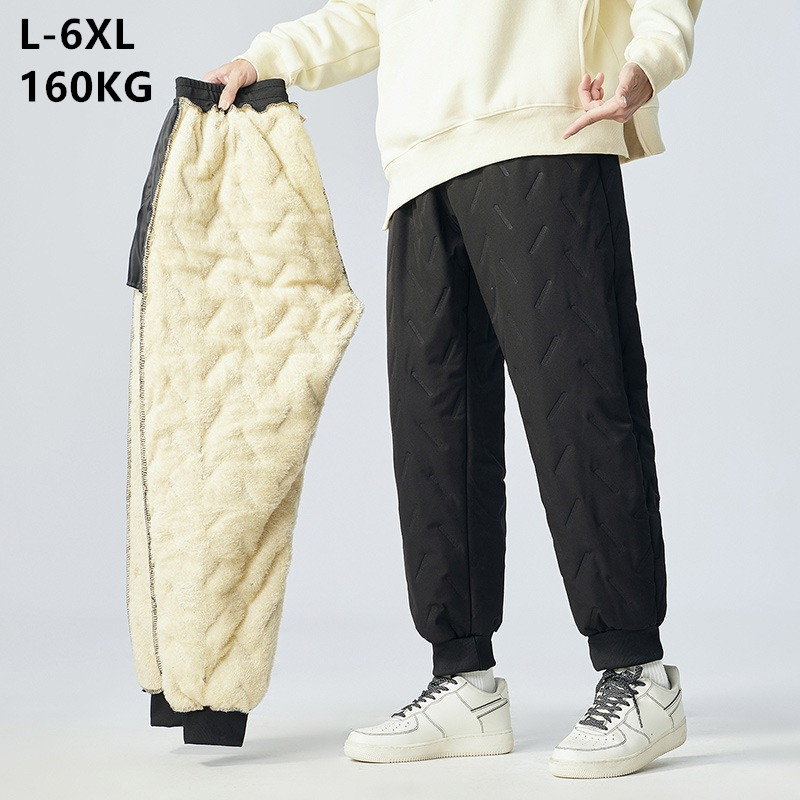 Jogger Sweatpants Men - Men Winter Joggers Warm Outdoor 150KG