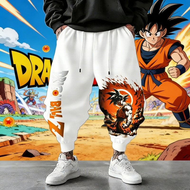 Jogger Sweatpants Men - Dragon Ball Z Anime Graphic Men