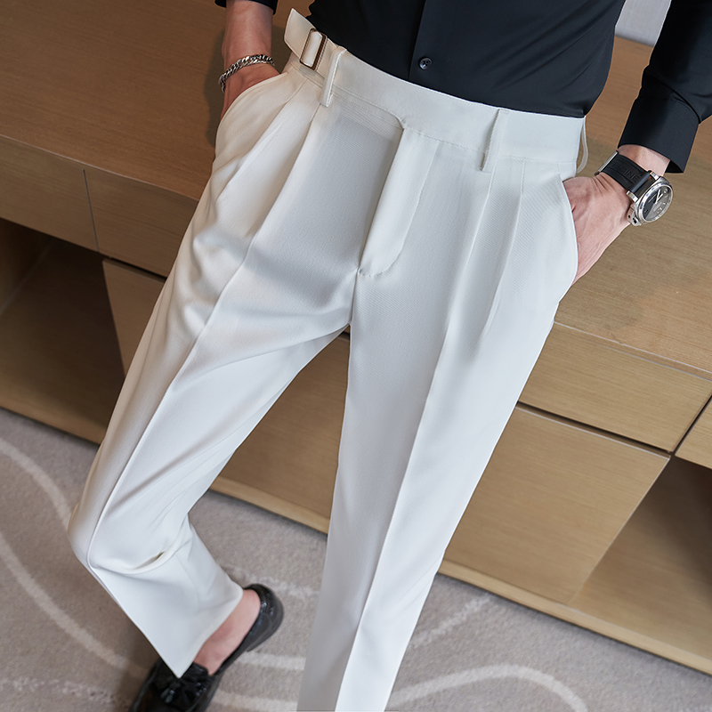 2026 New Men's Black Suit Pant - Men'S Fashion Khaki Pants ulasan dan harga