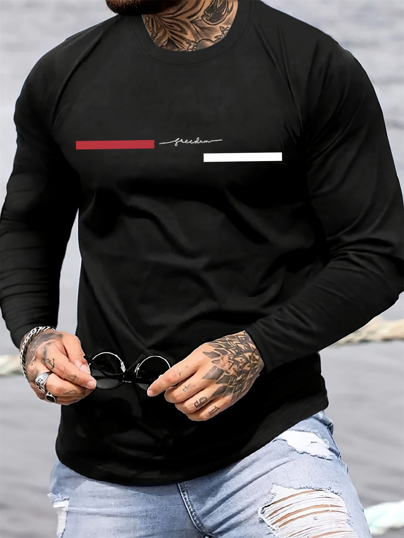 100% pure cotton men's long sl - Men'S Fashion Undershirt ulasan dan harga
