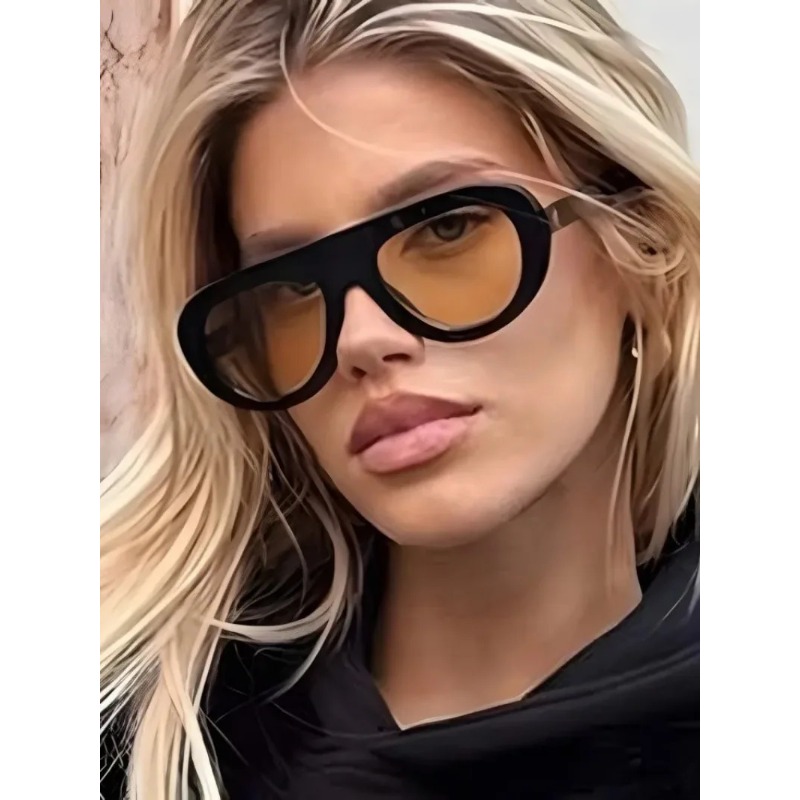 Y2K Retro Round Sunglasses Tre - Men'S Fashion Y2K ulasan dan harga