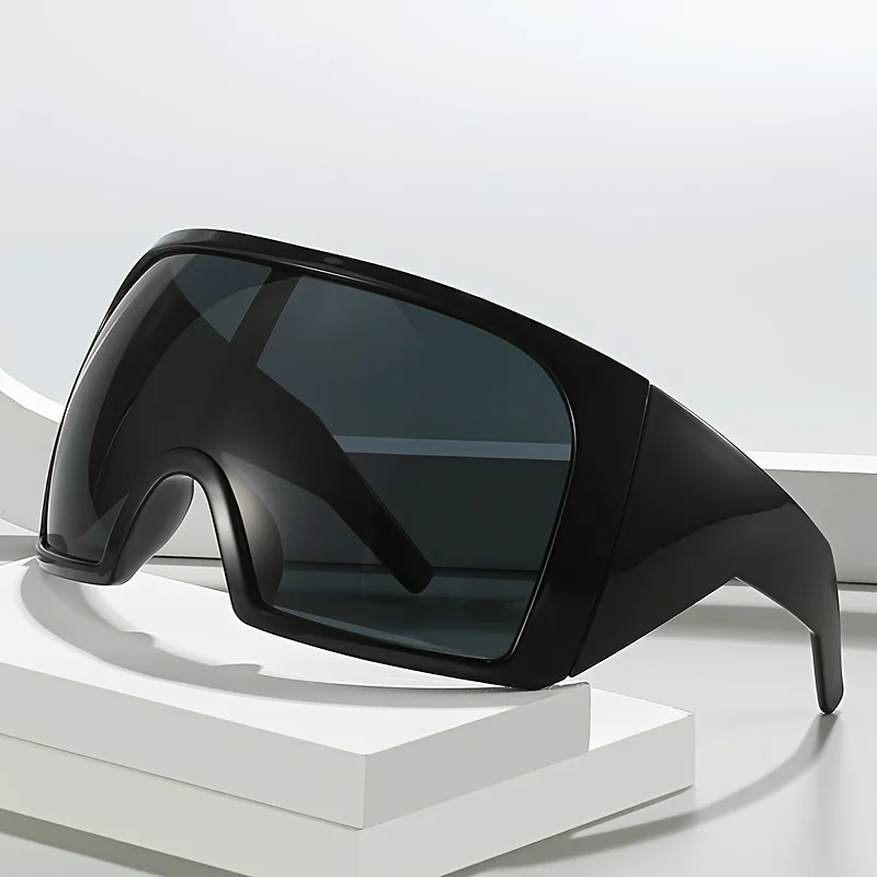 Oversized Sunglasses Men Wrap  - Men'S Fashion Xxl ulasan dan harga