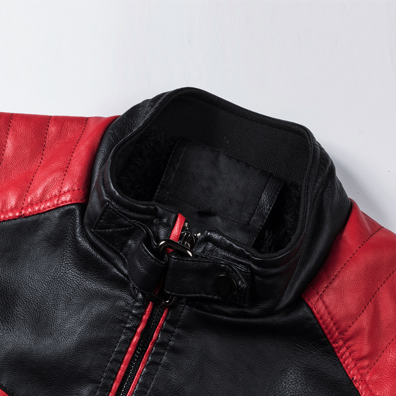 Men Motorcycle Leather Jacket  - Mens Fashion Bomber Jacket ulasan dan harga