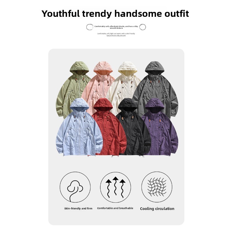 Men Outdoor Fashion Trend Ice  - Mens Fashion Denim Jacket ulasan dan harga