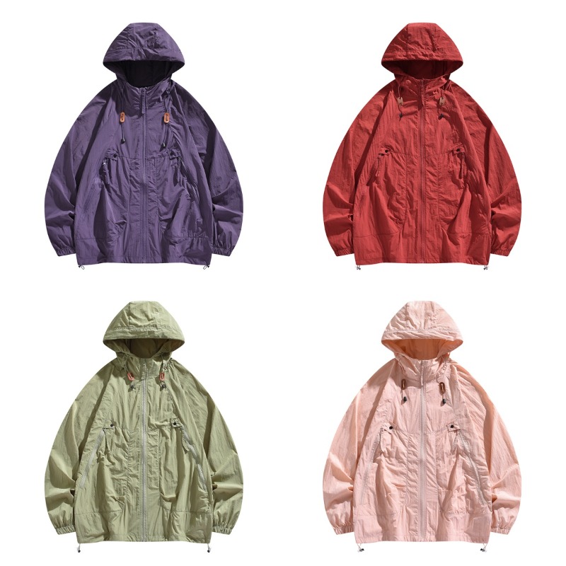 Men Outdoor Fashion Trend Ice  - Mens Fashion Denim Jacket ulasan dan harga