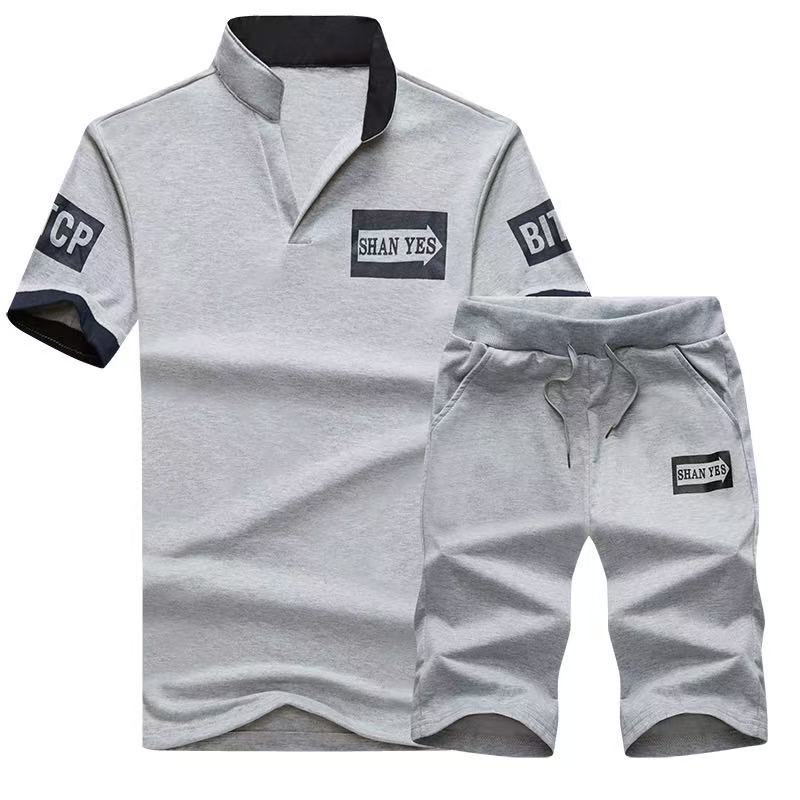 Summer Short Sleeve Casaul Sli - Men'S Fashion Polo ulasan dan harga
