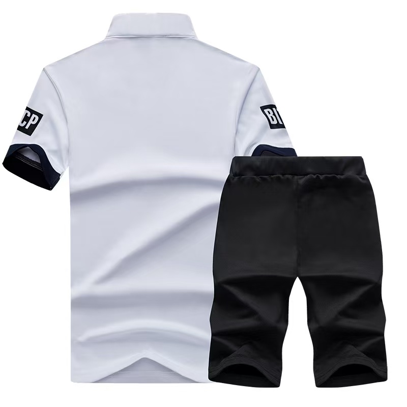 Summer Short Sleeve Casaul Sli - Men'S Fashion Polo ulasan dan harga