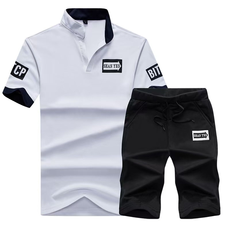 Summer Short Sleeve Casaul Sli - Men'S Fashion Polo ulasan dan harga