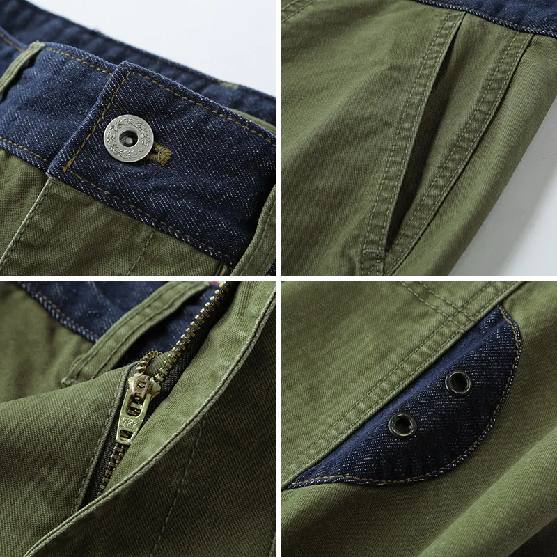 Japanese Fashion Men Cargo Pan - Men'S Fashion Khaki Pants ulasan dan harga