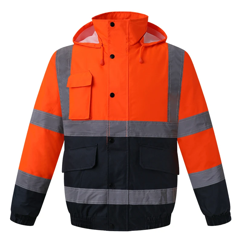 High Visibility Reflective  Ja - Mens Fashion Bomber Jacket ulasan dan harga