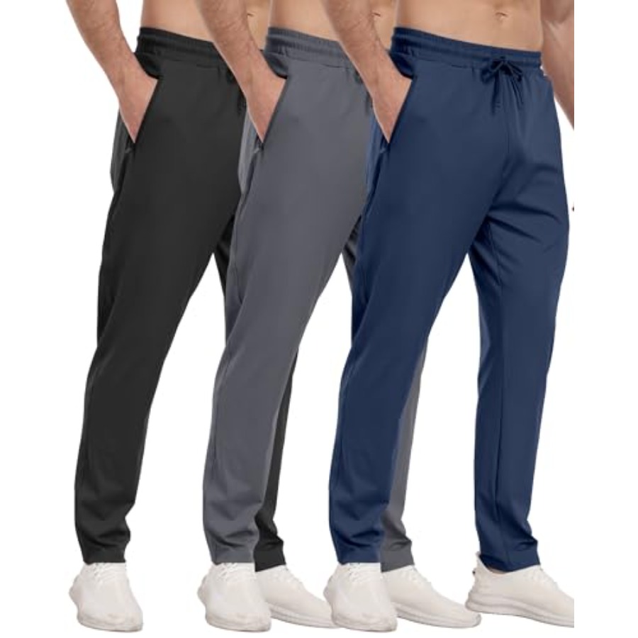 3 Pack Mens Athletic Sweatpant - Jogger Sweatpants Men ulasan dan harga
