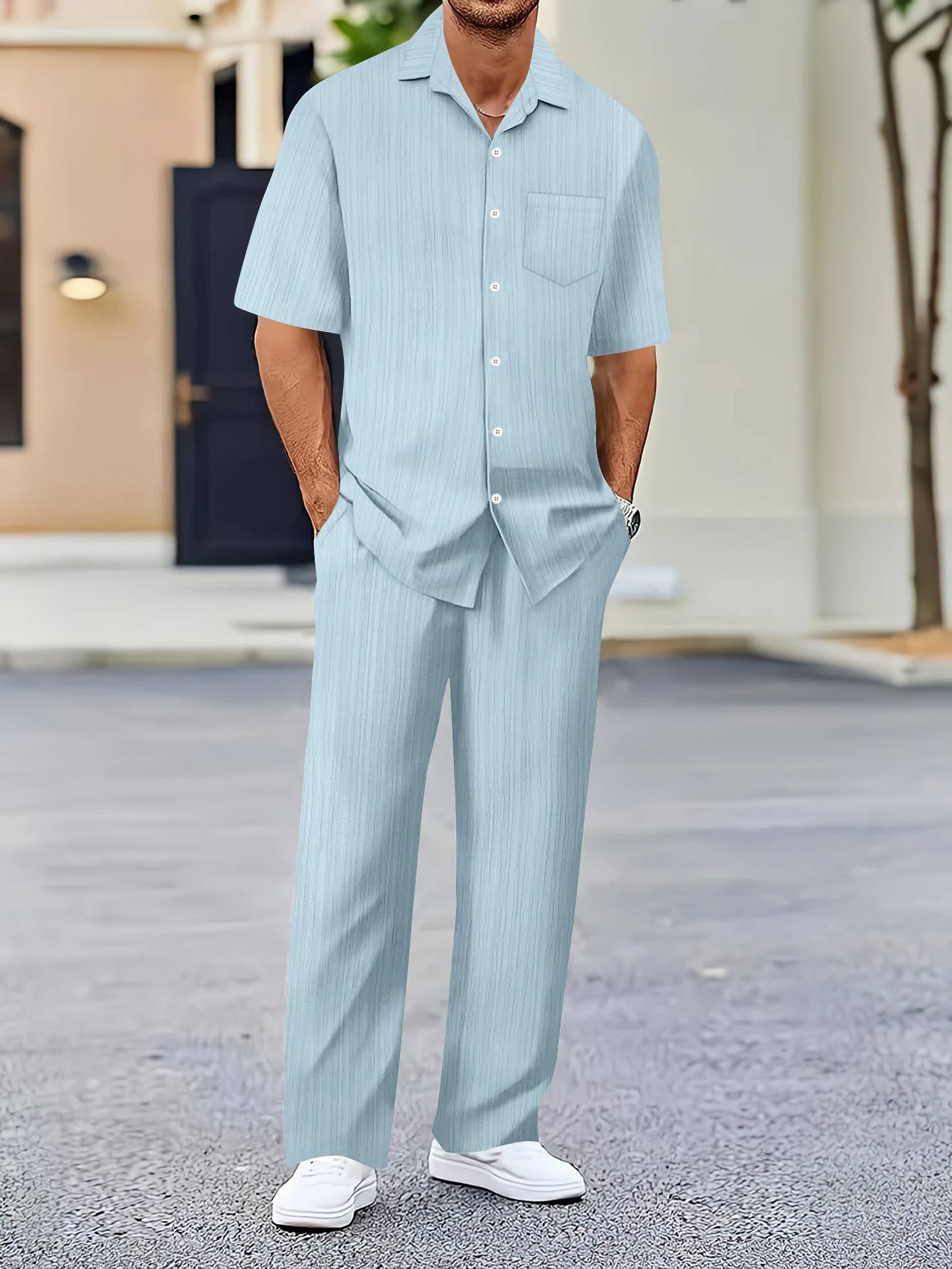 Men's Spring and Autumn Shirt  - Men'S Spring Fashion ulasan dan harga
