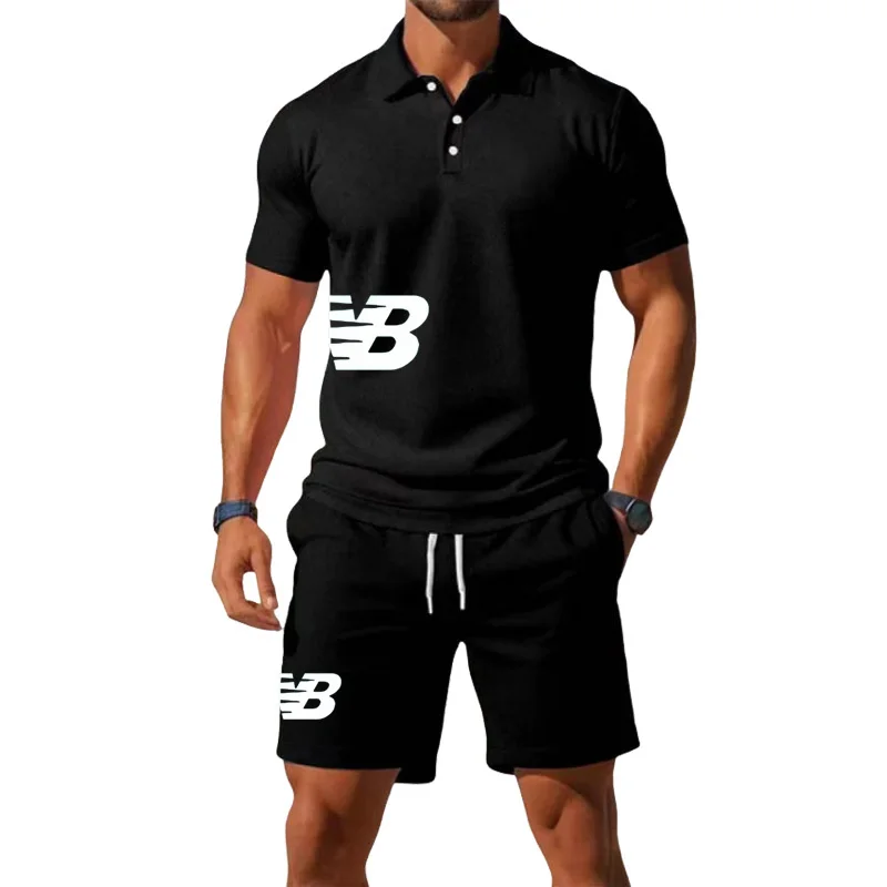 Men's summer short-sleeved pol - Men'S Fashion Polo ulasan dan harga