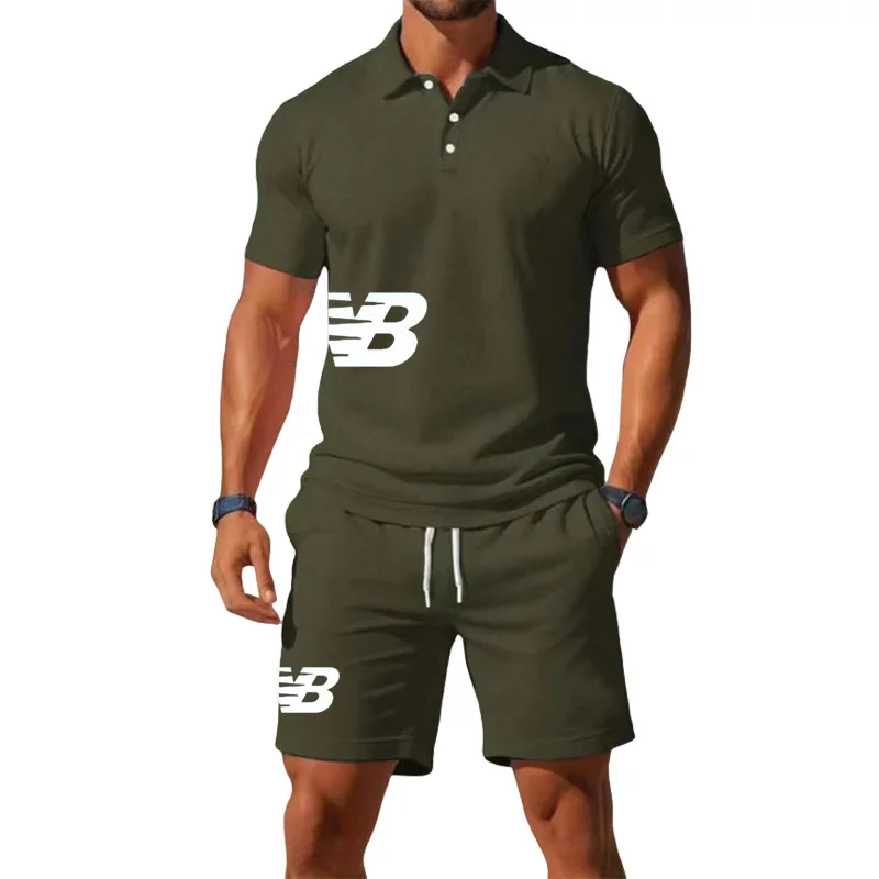 Men's summer short-sleeved pol - Men'S Fashion Polo ulasan dan harga
