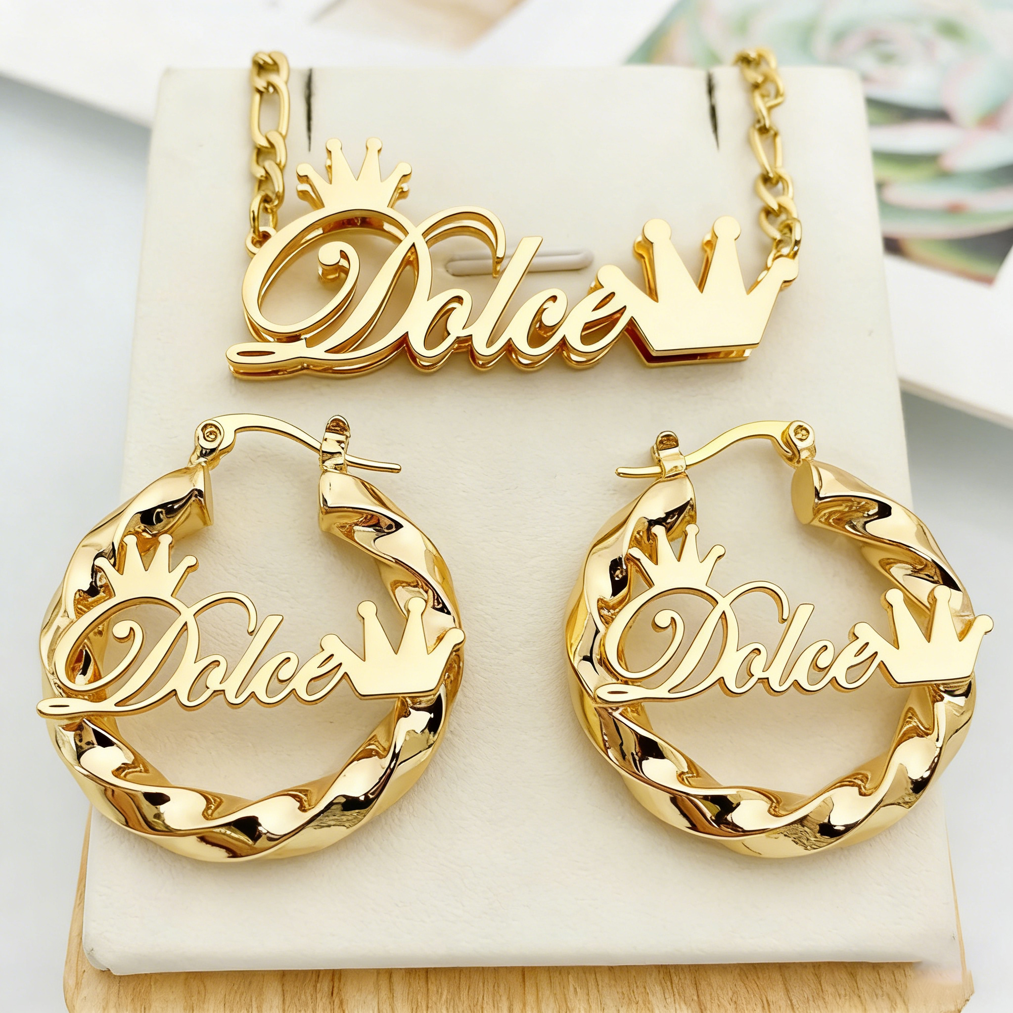 DUOYING Custom Name Jewelry Se - Men'S Fashion Jewelry Bracelets ulasan dan harga