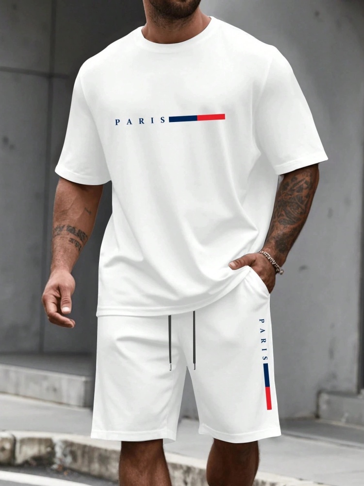 Men's Tracksuit 2 Piece ​O-nec - Men'S Fashion Undershirt ulasan dan harga