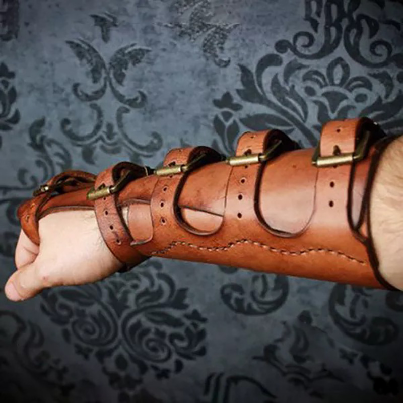 Medieval Viking Wristband Gaun - Men'S Fashion Gloves ulasan dan harga