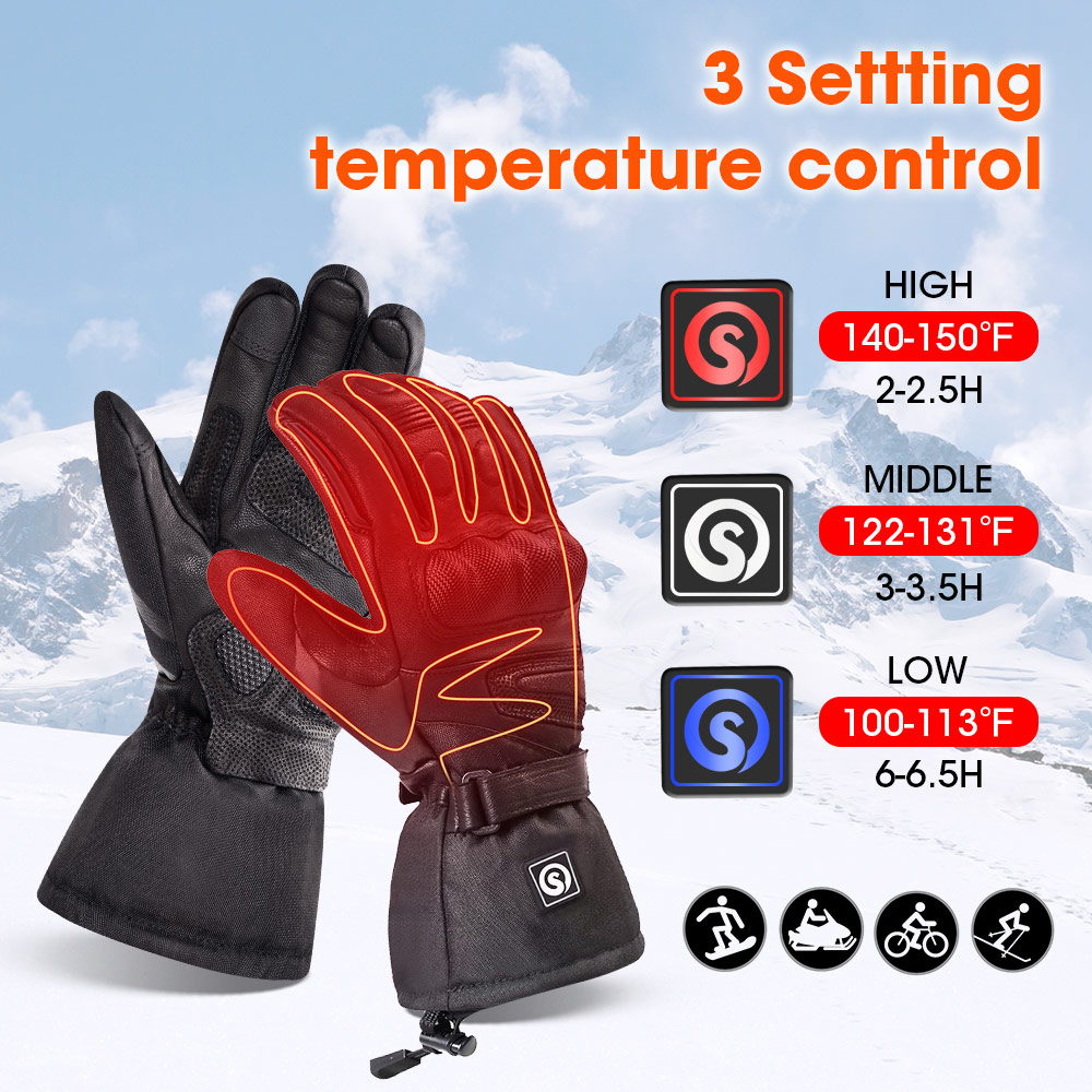 Snow Deer Winter Electric Heat - Men'S Fashion Gloves ulasan dan harga