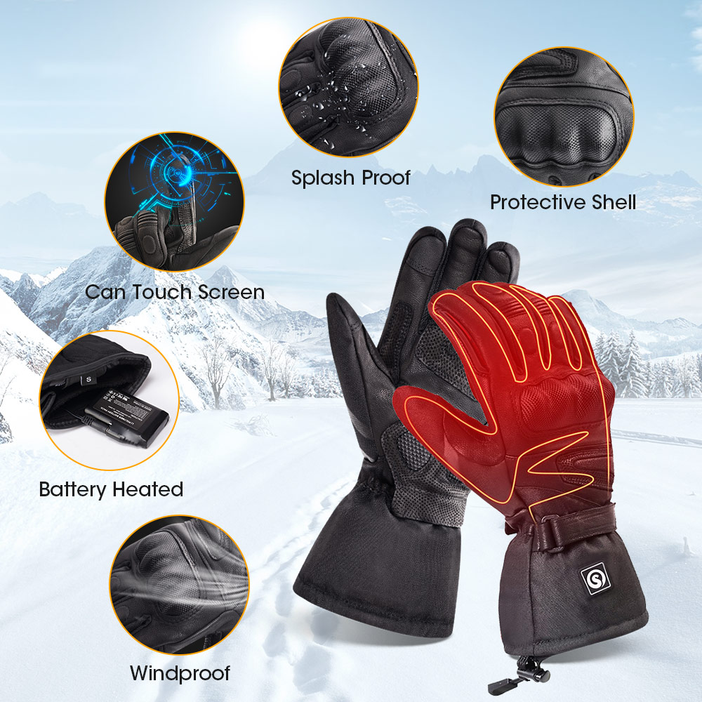 Snow Deer Winter Electric Heat - Men'S Fashion Gloves ulasan dan harga