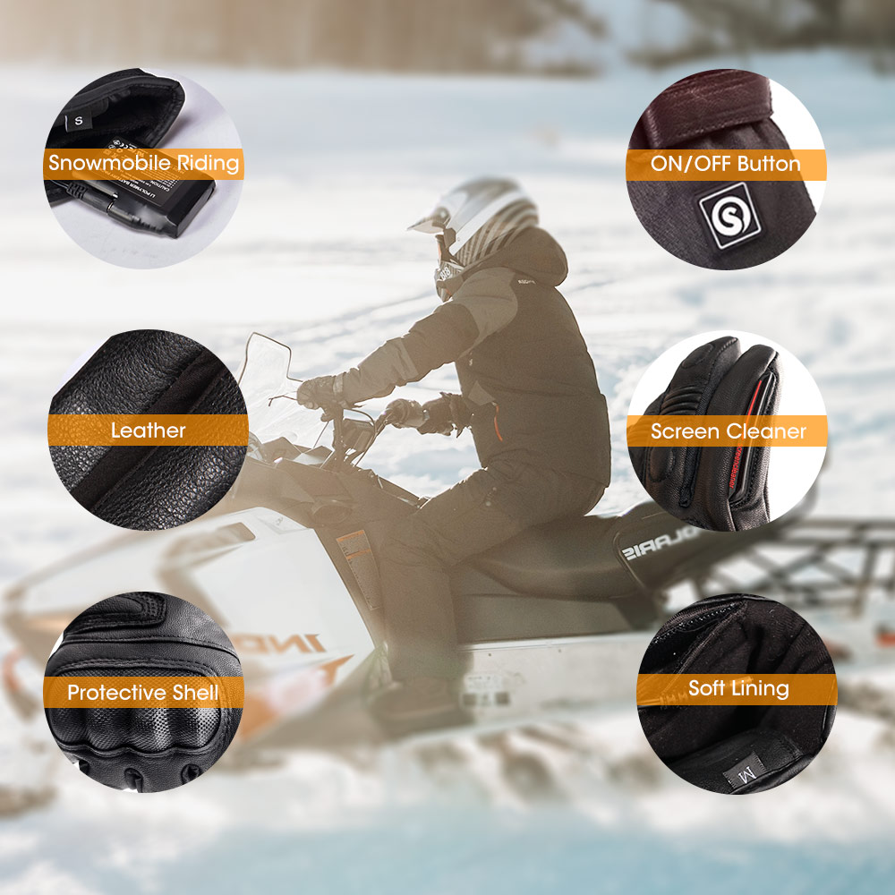 Snow Deer Winter Electric Heat - Men'S Fashion Gloves ulasan dan harga