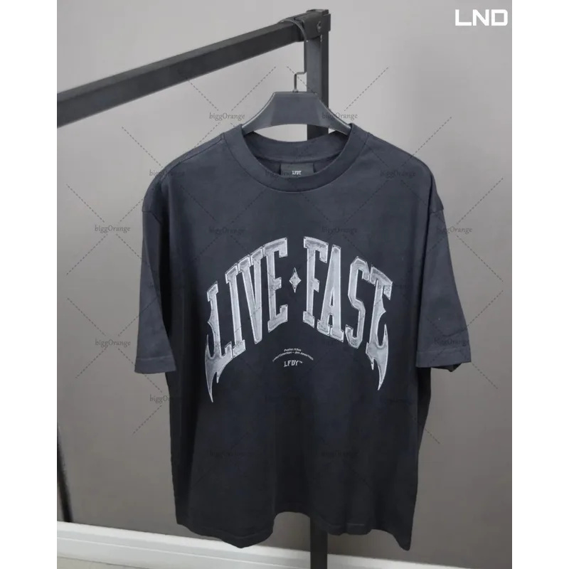 Harajuku Y2K Retro Letter Casu - Men'S Fashion Y2K ulasan dan harga