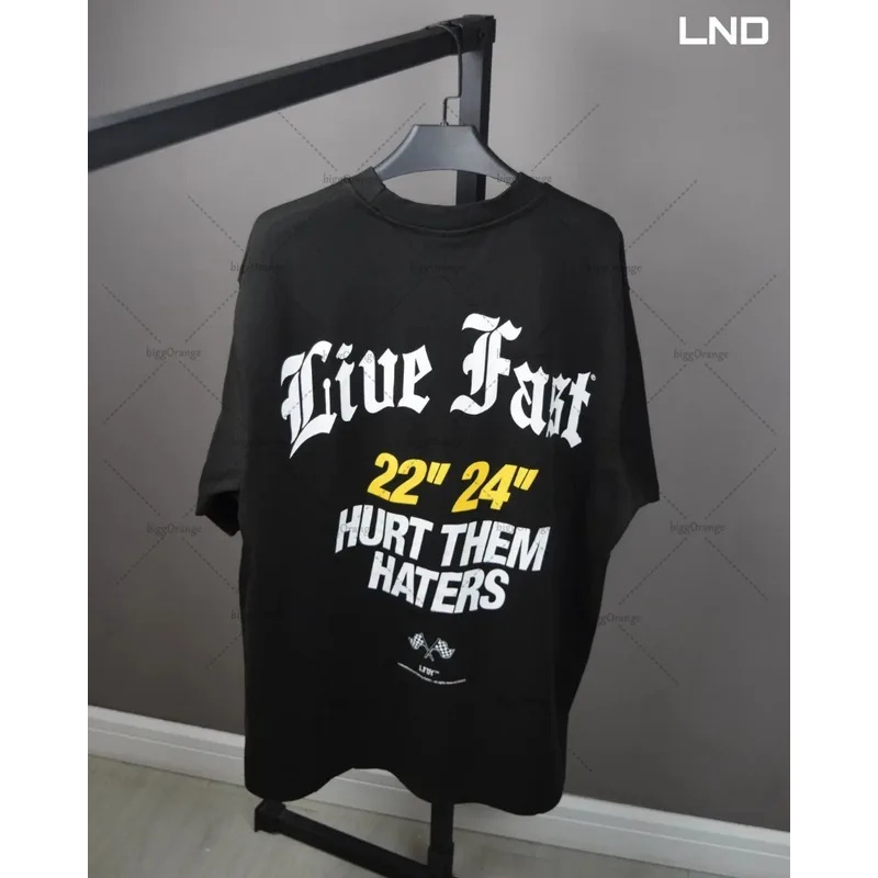 Harajuku Y2K Retro Letter Casu - Men'S Fashion Y2K ulasan dan harga