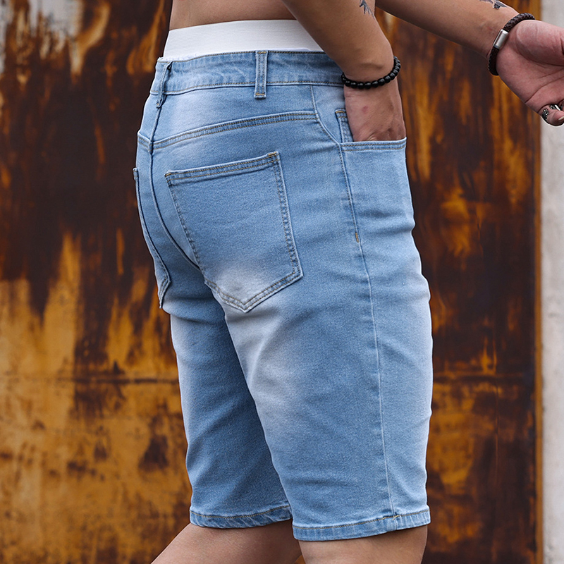2026 Mens Stretch Denim Shorts - Men'S Fashion Linen Pants ulasan dan harga