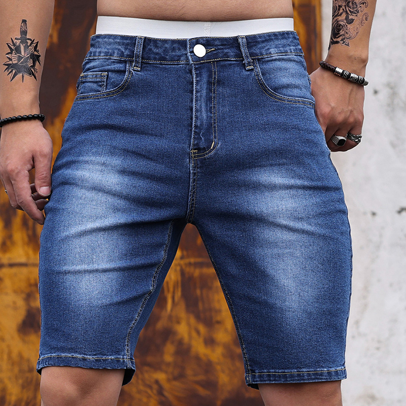 2026 Mens Stretch Denim Shorts - Men'S Fashion Linen Pants ulasan dan harga