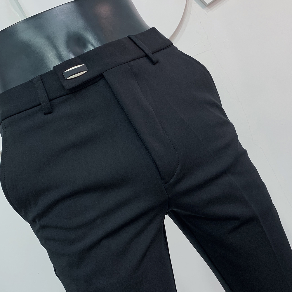 2024 New Slim Men's Pants Stre - Formal Trouser Stretch ulasan dan harga