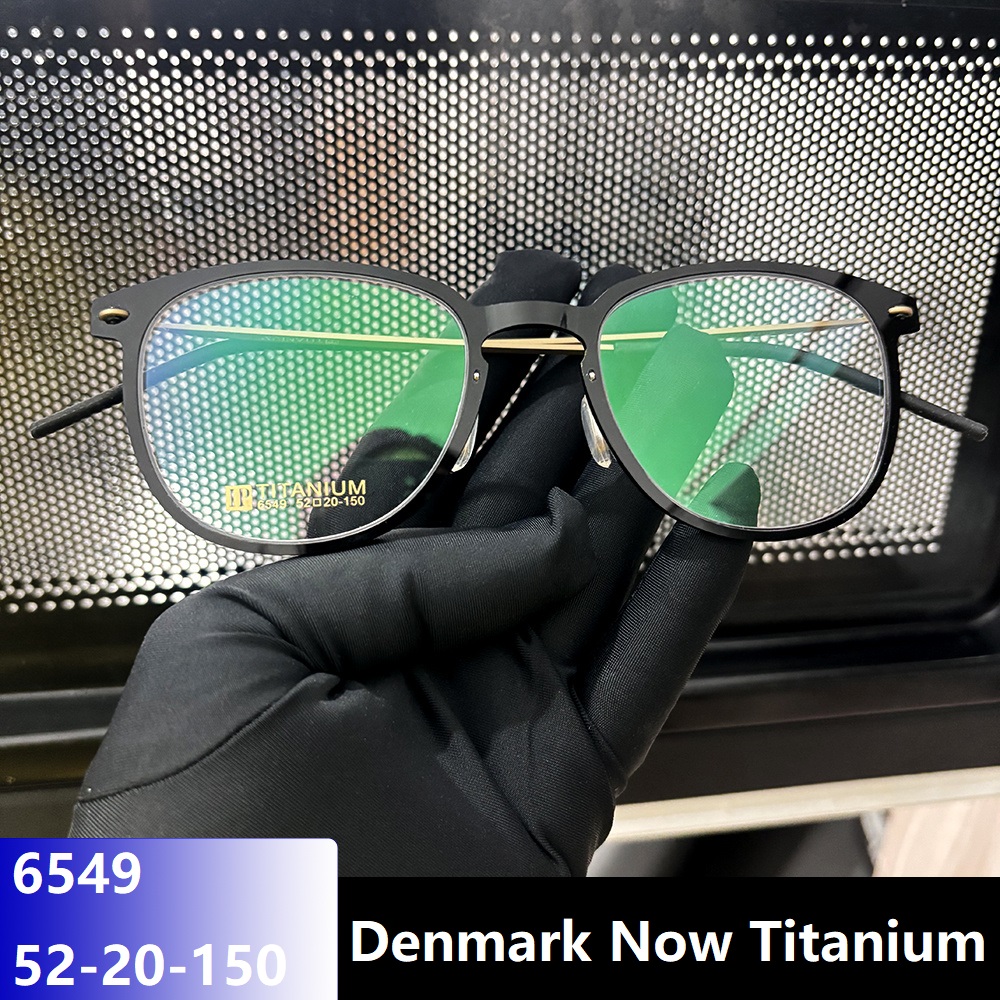 Denmark Brand 6549 Oval Round  - Men'S Fashion Glasses 2026 ulasan dan harga