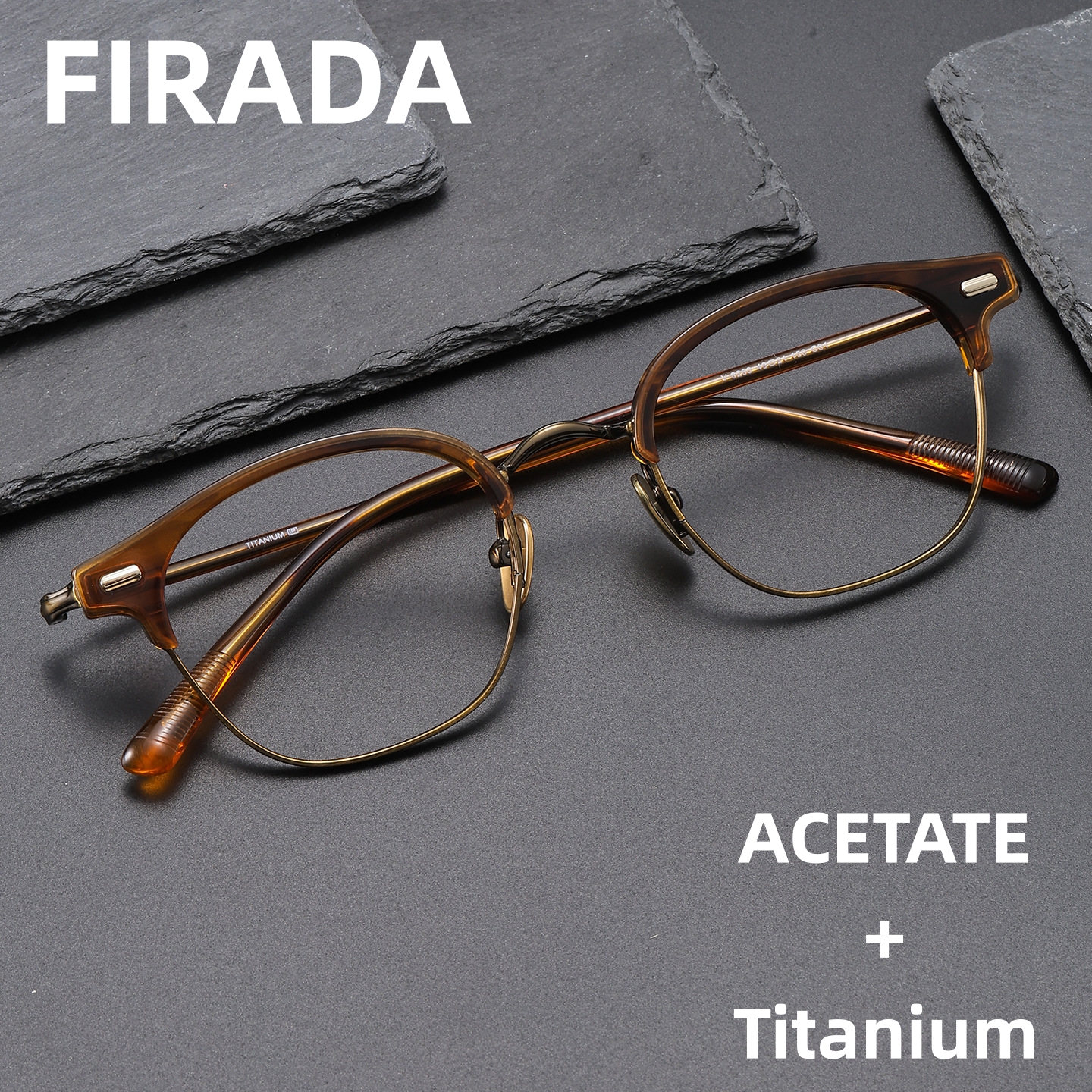 FIRADA Fashionable Comfortable - Men'S Fashion Glasses 2026 ulasan dan harga