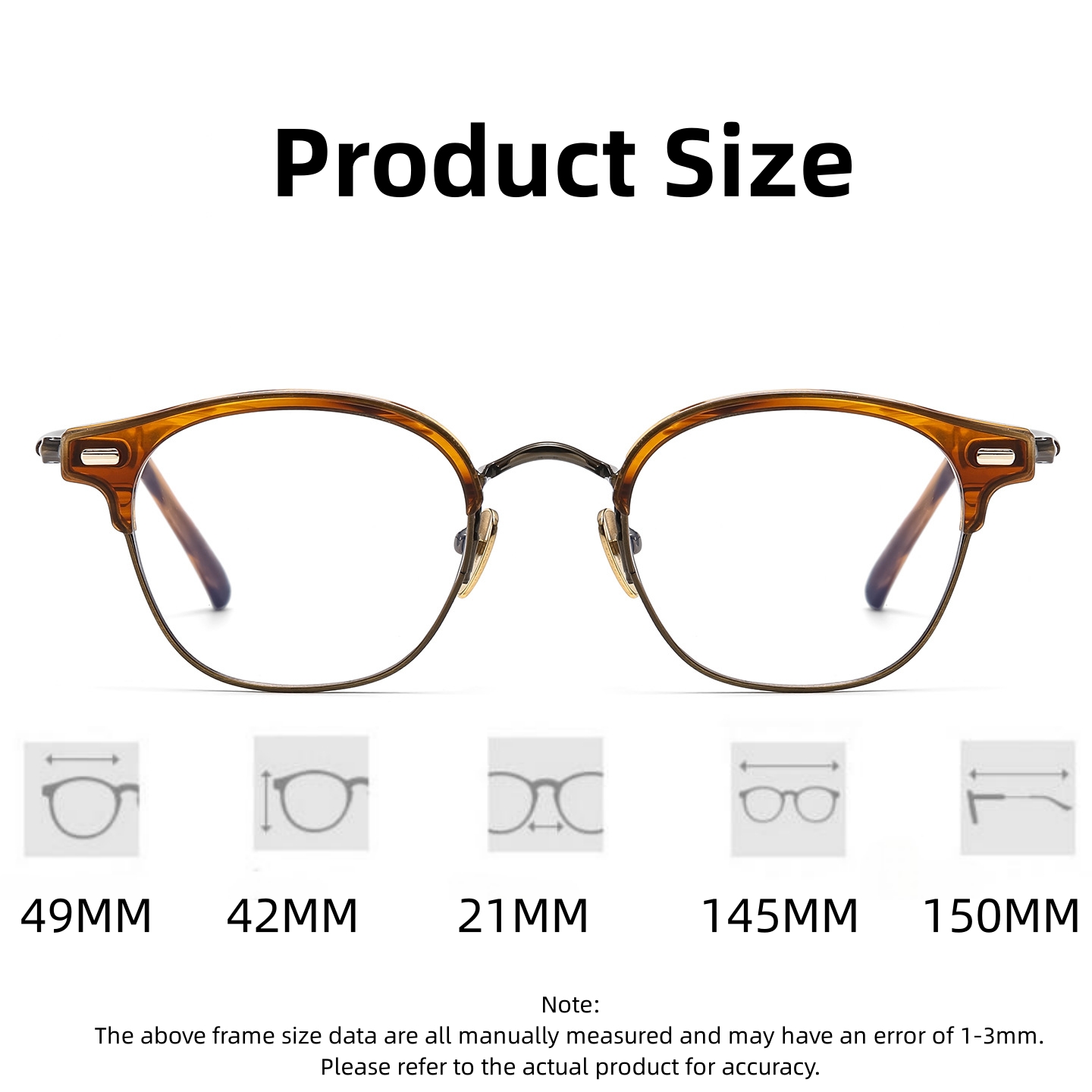 FIRADA Fashionable Comfortable - Men'S Fashion Glasses 2026 ulasan dan harga