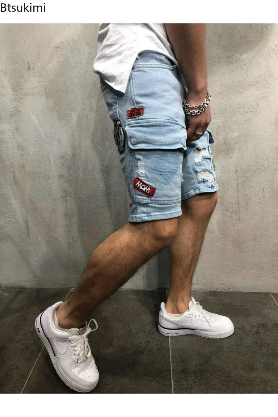 2026 Men's Summer Short Jeans  - Men'S Fashion Linen Pants ulasan dan harga