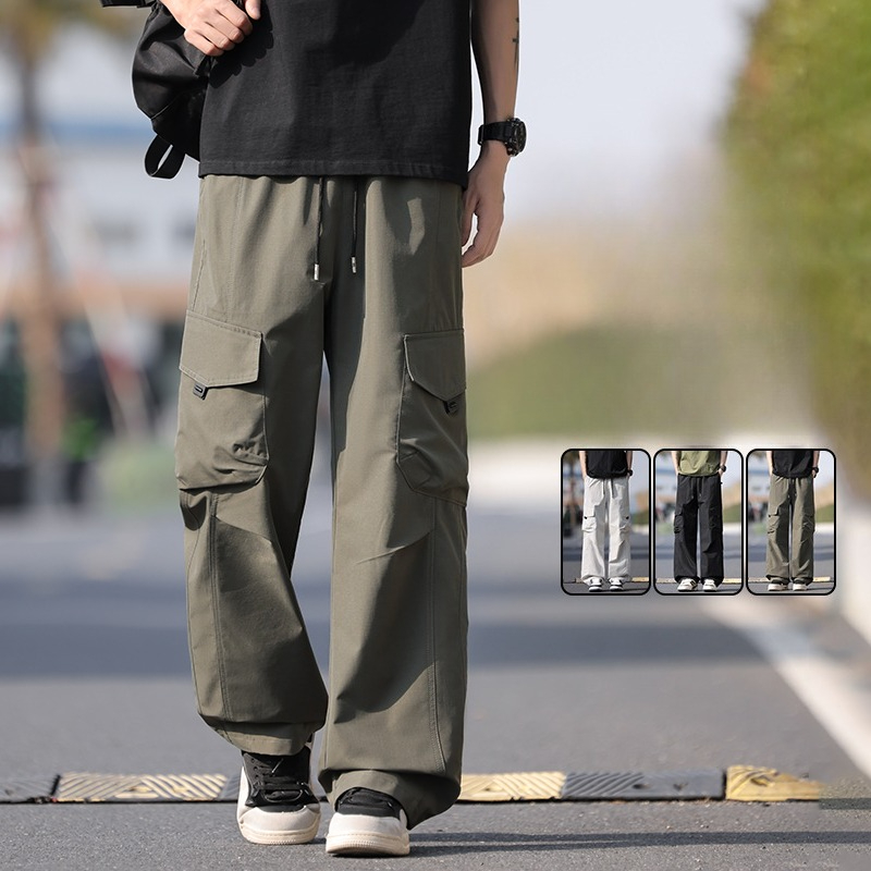American Hip Hop Joggers Cargo - Jogger Sweatpants Men ulasan dan harga