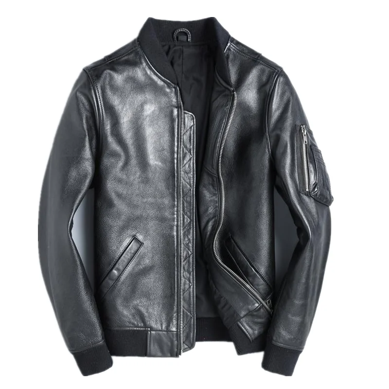 YR!Free shipping.wholesales.Br - Mens Fashion Bomber Jacket ulasan dan harga