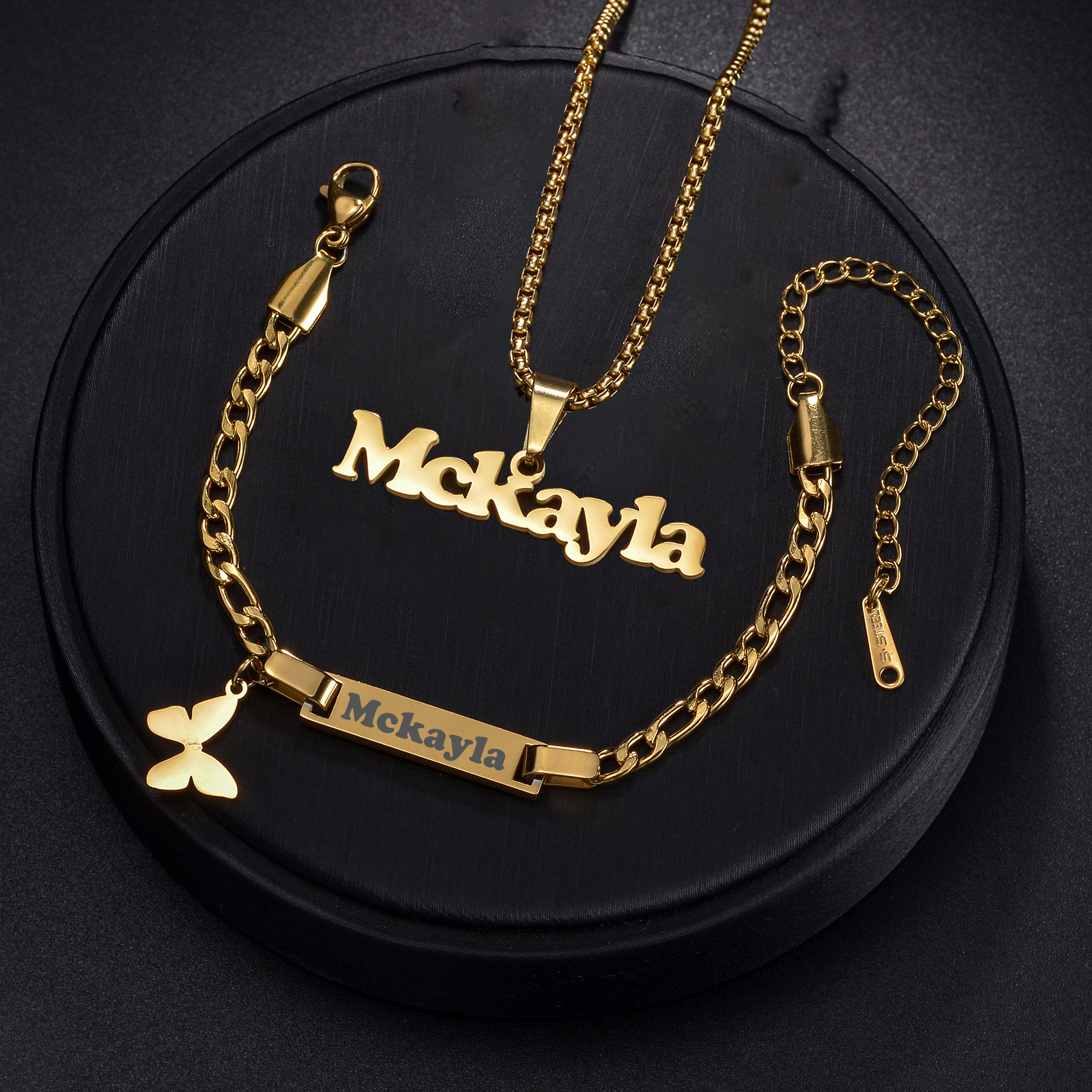 Atoztide Personalized Custom N - Men'S Fashion Jewelry Bracelets ulasan dan harga