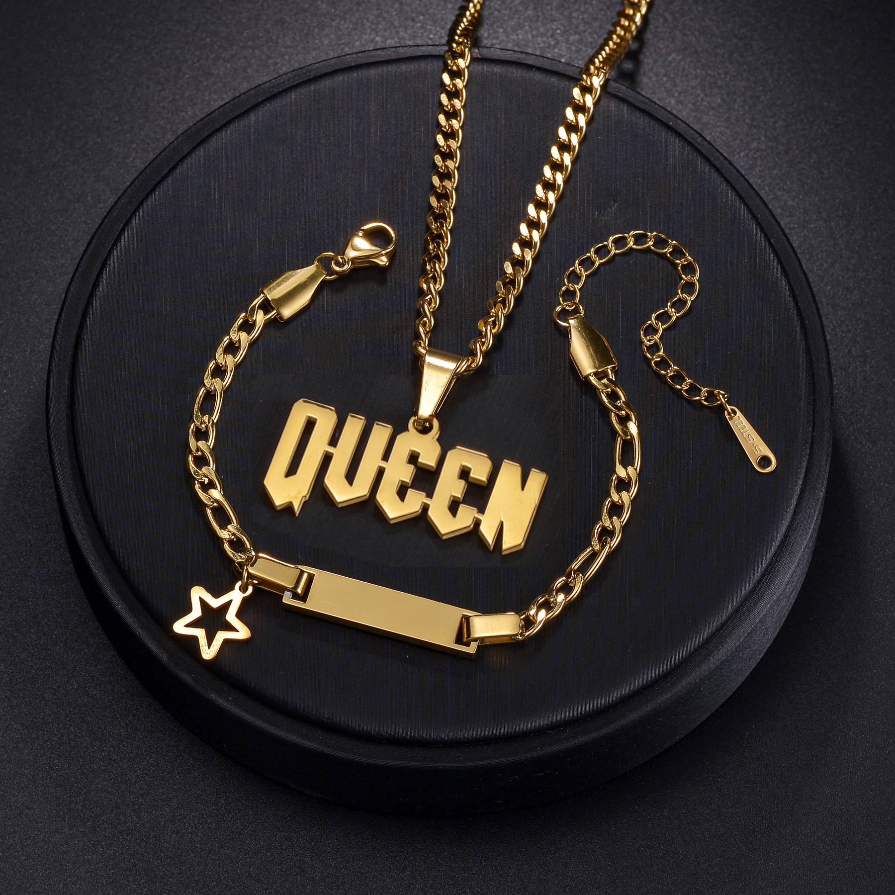 Atoztide Personalized Custom N - Men'S Fashion Jewelry Bracelets ulasan dan harga