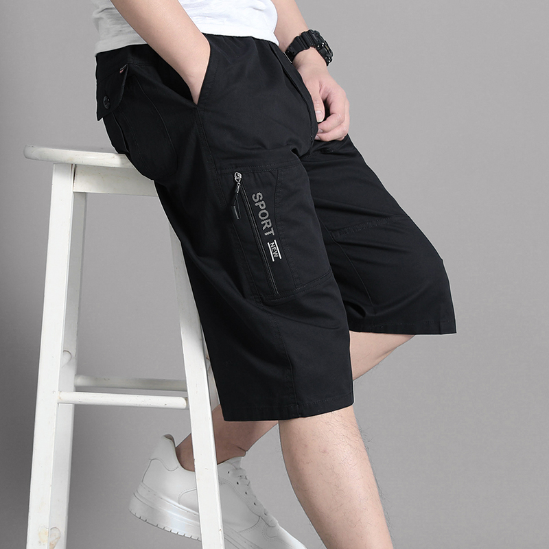 Mens Cargo Shorts Knee Pants Z - Jogger Sweatpants Men ulasan dan harga