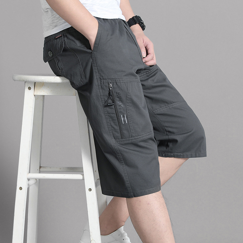 Mens Cargo Shorts Knee Pants Z - Jogger Sweatpants Men ulasan dan harga